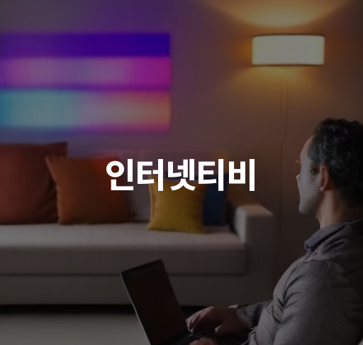 인터넷티비  최신 프로그램 정보 인터넷TV 이용방법